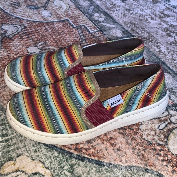 Ariat Shoes - Ariat Striped Loafers Women’s Size 8